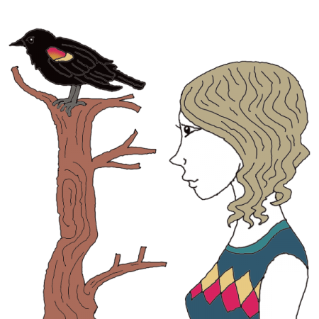 450x450 red winged blackbird awaken your magick powers