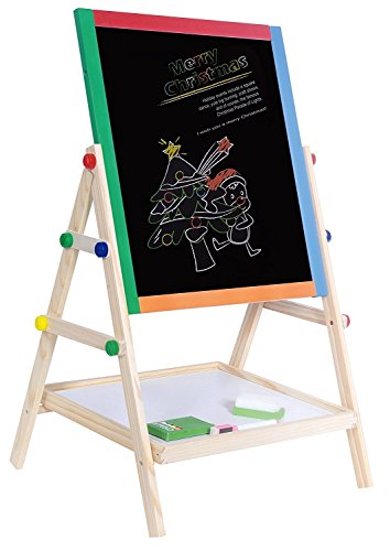 354x500 Yarmoshi My First Wooden Drawing Board Easel Double Sided