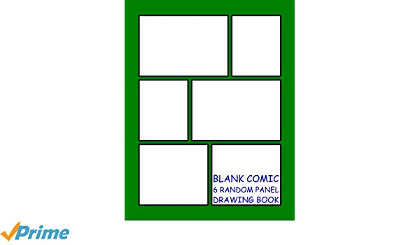 600x350 Blank Comic Drawing Book