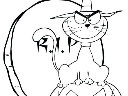 440x330 Coloring Pages To Print For Toddlers Halloween Pumpkin Kids Online