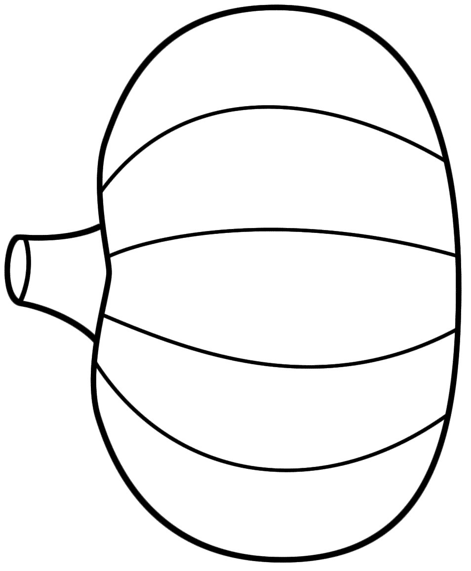954x1157 Blank Pumpkin Coloring