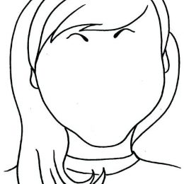 260x260 Blank Faces Drawing