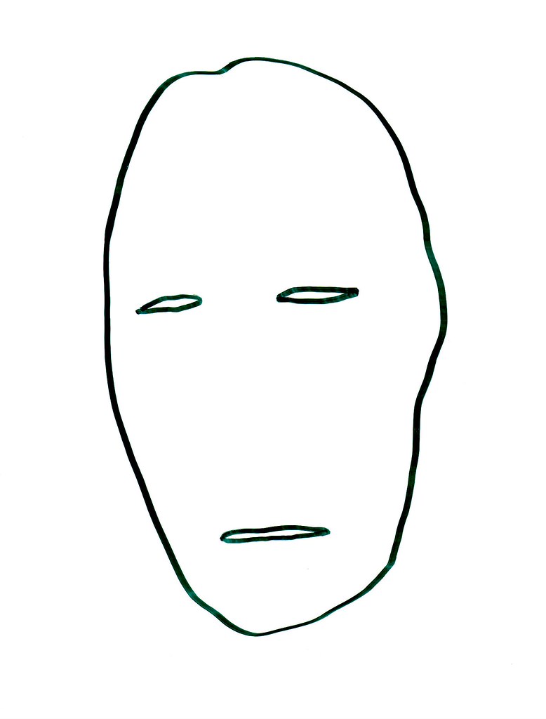 778x1024 Blank Face Doodle This Is From A Selection Of My Quick