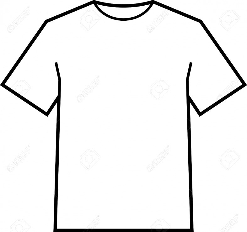 Blank T Shirt Drawing | Free download on ClipArtMag