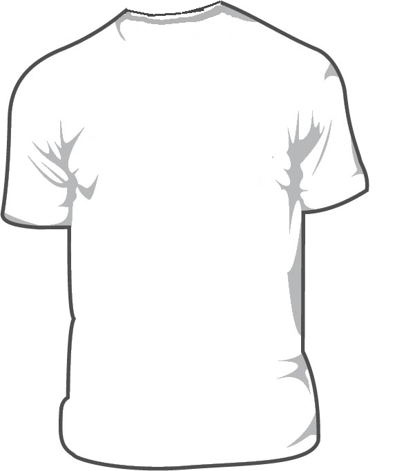 588x682 Blank T Shirt Silhouette