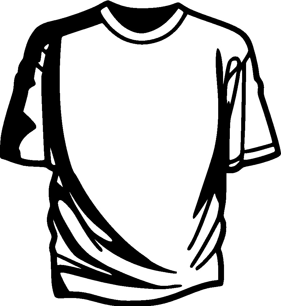 917x1000 Shirt Clip Art Digitalink Blank T Tshirt Clipart