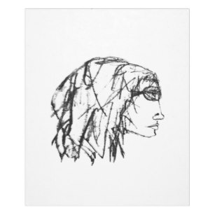 307x307 Make Your Own Black And White Hand Drawing Blanket