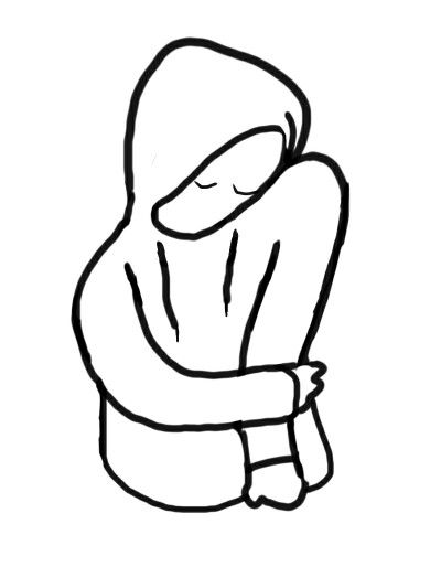 400x514 The Hoodie Is My Century Security Blanket Drawings