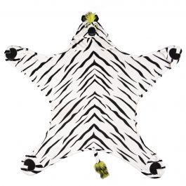 265x265 Zebra Blanket For Kids Wild Things