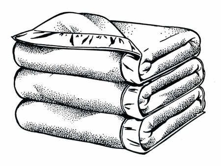 450x338 Blanket Drawing