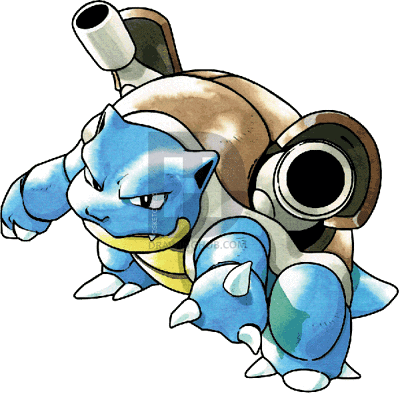 400x394 How To Draw Blastoise, Step