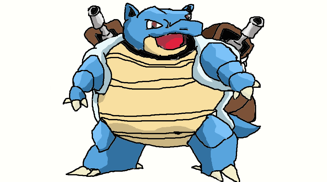 1080x601 Blastoise Drawing