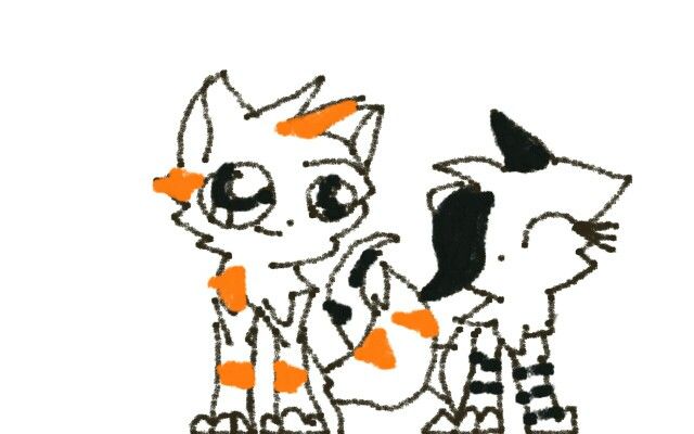 640x400 fire blaze and dark tail my drawings