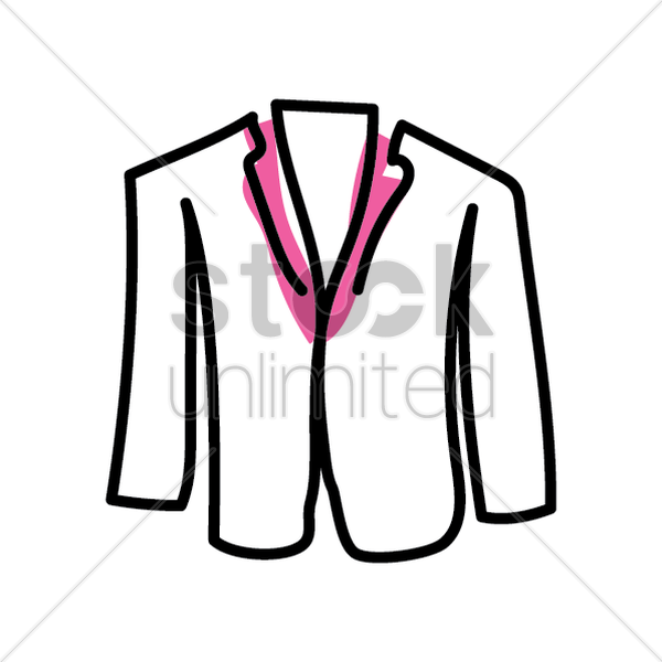 600x600 Blazer Vector Image