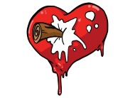 190x138 bleeding heart iphone case spreadshirt