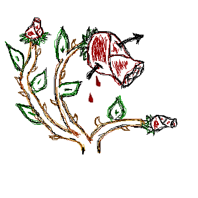 400x400 Bleeding Rose