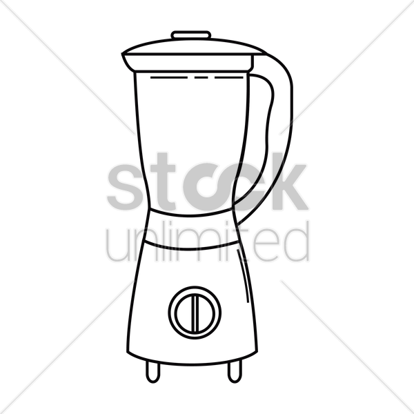 600x600 Blender Vector Image