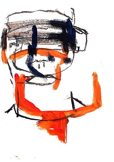 375x532 Blindfold Painting