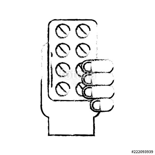 500x500 hand holding pills blister medicine stock image and royalty free