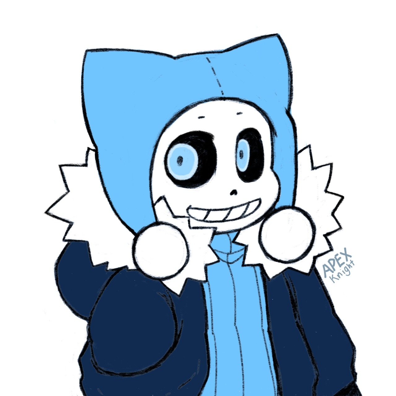 1280x1280 Blizzardtale A Better Drawing In Procreate ^^ This Time I Drew