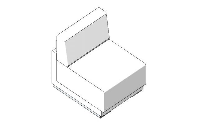 650x400 single sofa set chair block cad drawing details skp