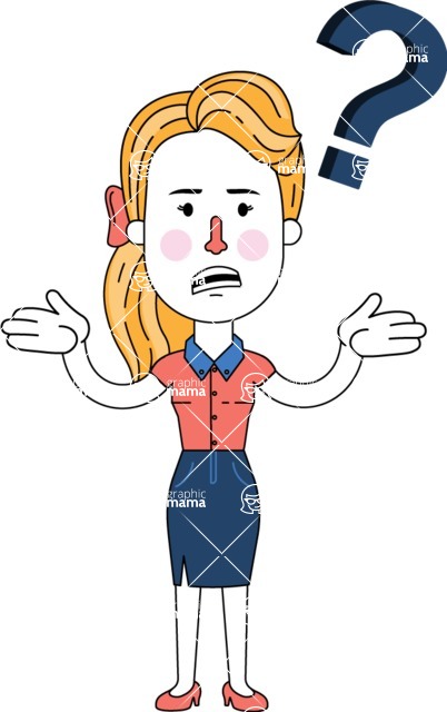 402x640 geometry blonde girl vector character design aka caitlyn