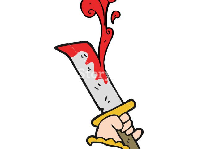 640x480 Dagger Clipart Blood Drawing