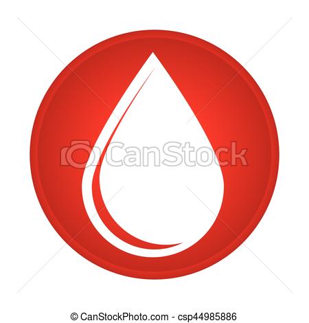 450x470 Blood Drop Donation Icon Vector Illustration Design Vector