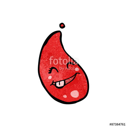500x500 Cartoon Blood Drop Stock Image And Royalty Free Vector