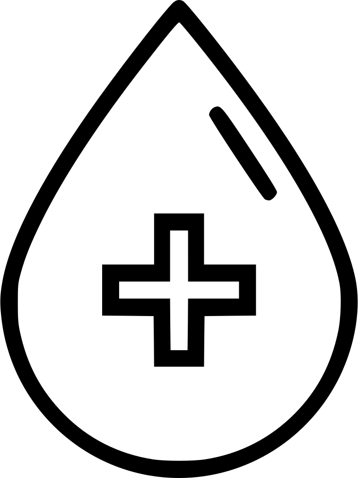 736x980 Blood Drop Cross Healthcare Png Icon Free Download