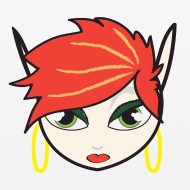 190x190 Warcraft Baby Blood Elf Mouse Pad Spreadshirt