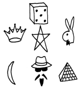 284x300 the vice lords insignias design vice lords, lord, history timeline