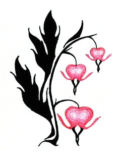 236x331 Drawing Of A Bleeding Heart Troller Us