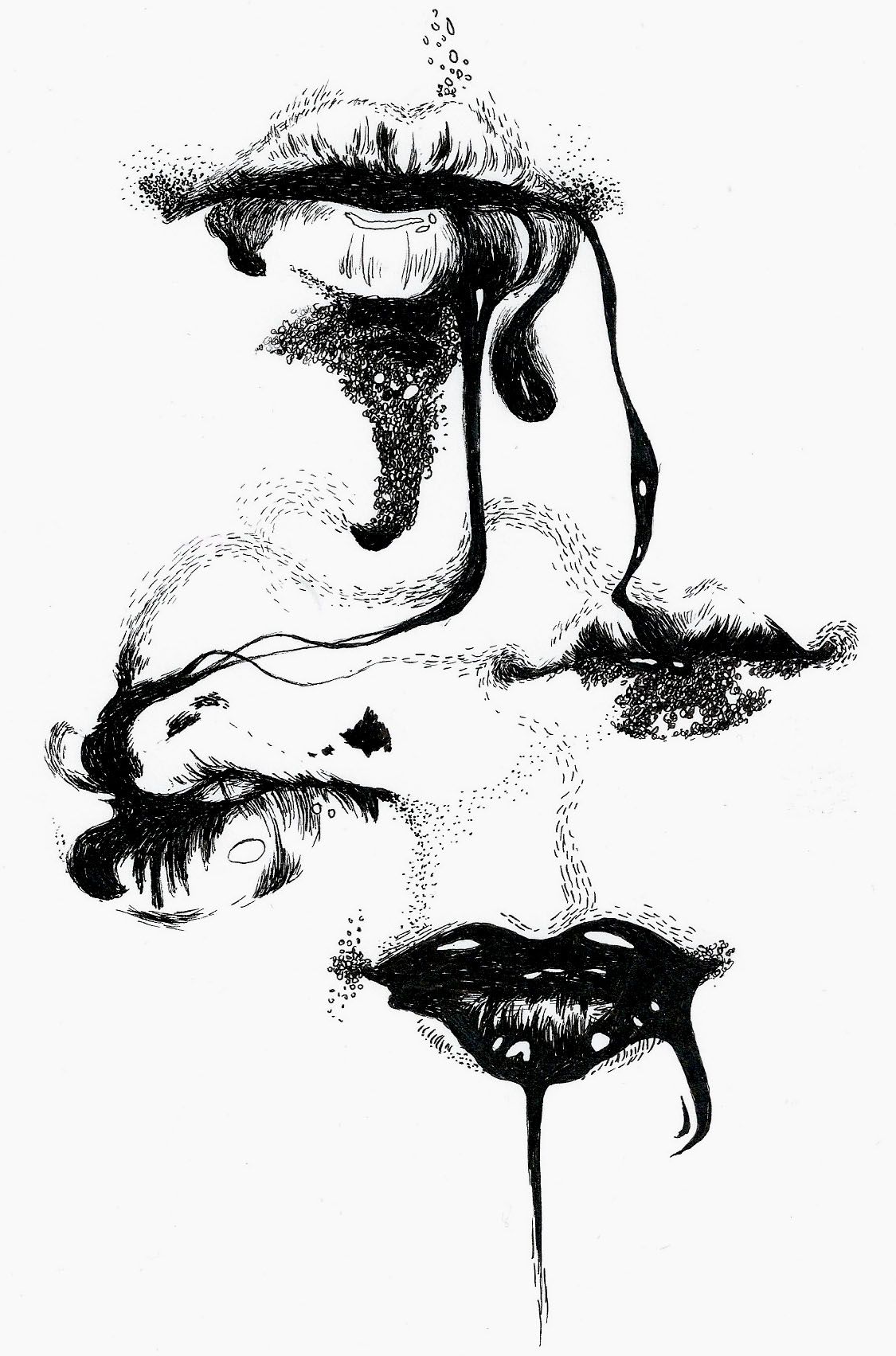 1125x1703 Bloody Lips My Work Lips Sketch, Art, Lip Art