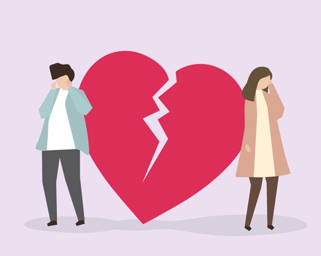 626x500 Broken Heart Vectors, Photos And Free Download