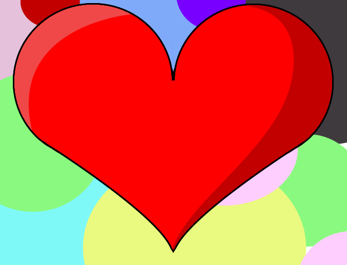 677x517 How To Draw A Heart