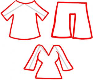 302x260 How To Draw How To Draw Clothes For Kids