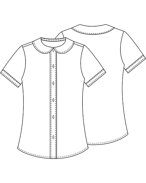 480x600 Peter Pan Blouse