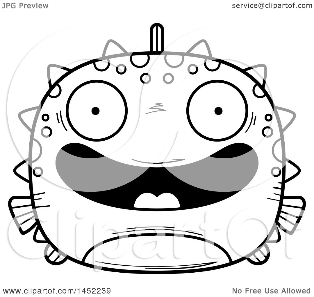 1080x1024 Clipart Graphic Of A Cartoon Black And White Lineart Happy
