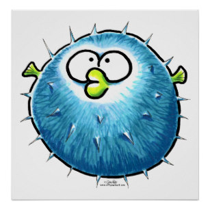 307x307 blowfish drawing gifts on zazzle ca
