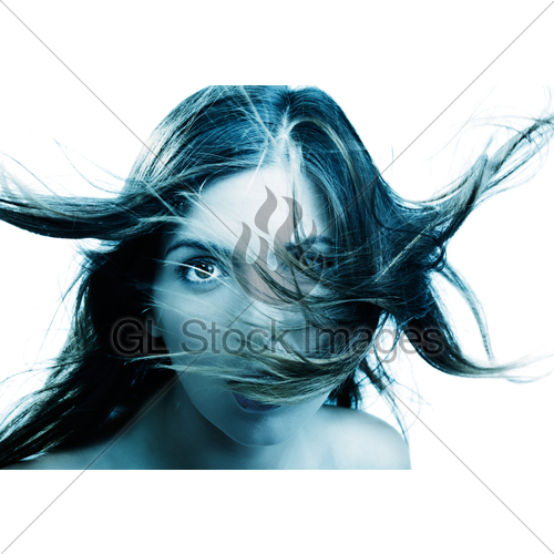 500x500 Blowing Hair Gl Stock Images