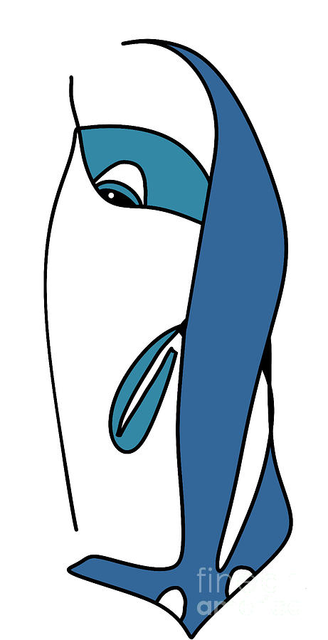 461x900 Blue Bird Drawing
