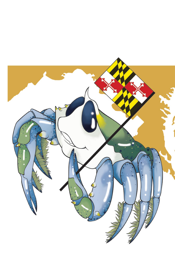671x965 Maryland Blue Crab