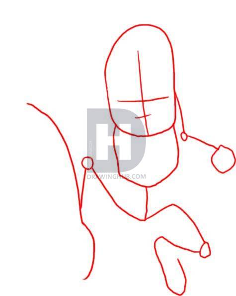 475x594 How To Draw Shu From Blue Dragon, Step