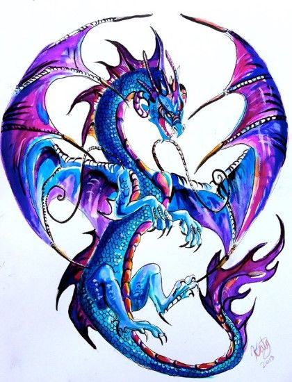 420x550 Watercolor Dragon Tattoo Tattoo Inspiration Watercolor Dragon