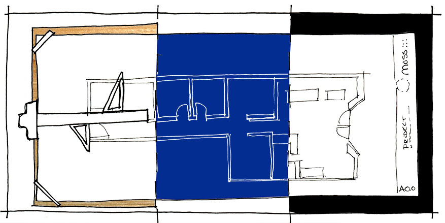 877x439 blueprints to basecamp modern design drawings moss architecture