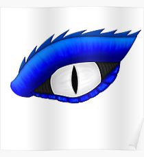 210x230 Blue Eyes White Dragon Drawing Posters Redbubble