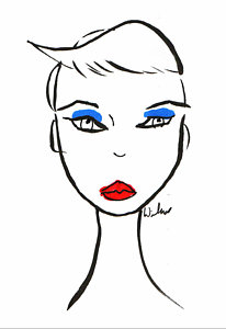 206x300 Blue Eyes Drawings