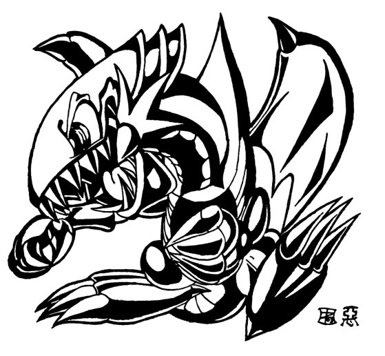 559x516 Blue Eyes Toon Dragon