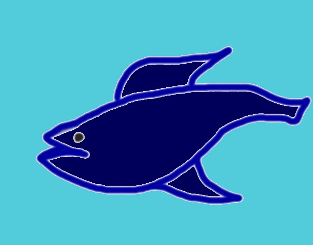 640x500 Fish Drawing My Abstract Art